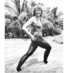 Gloria Keeling, holistic fitness guru who lives on Maui Island.